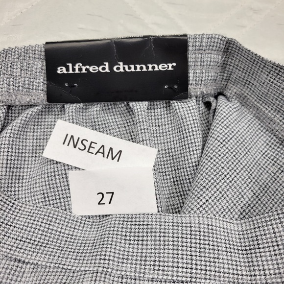alfred dunner classic fit pant gray dress pants 6P nwt - Picture 3 of 4
